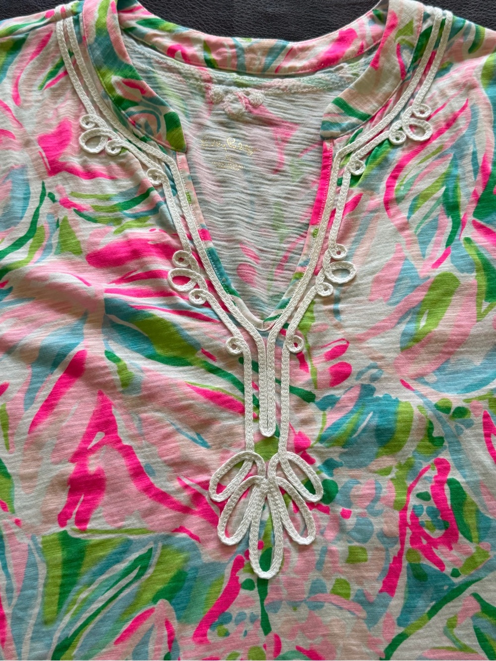 Lilly Pulitzer Kaia Knut Tunic, size XL - Picture 7 of 8